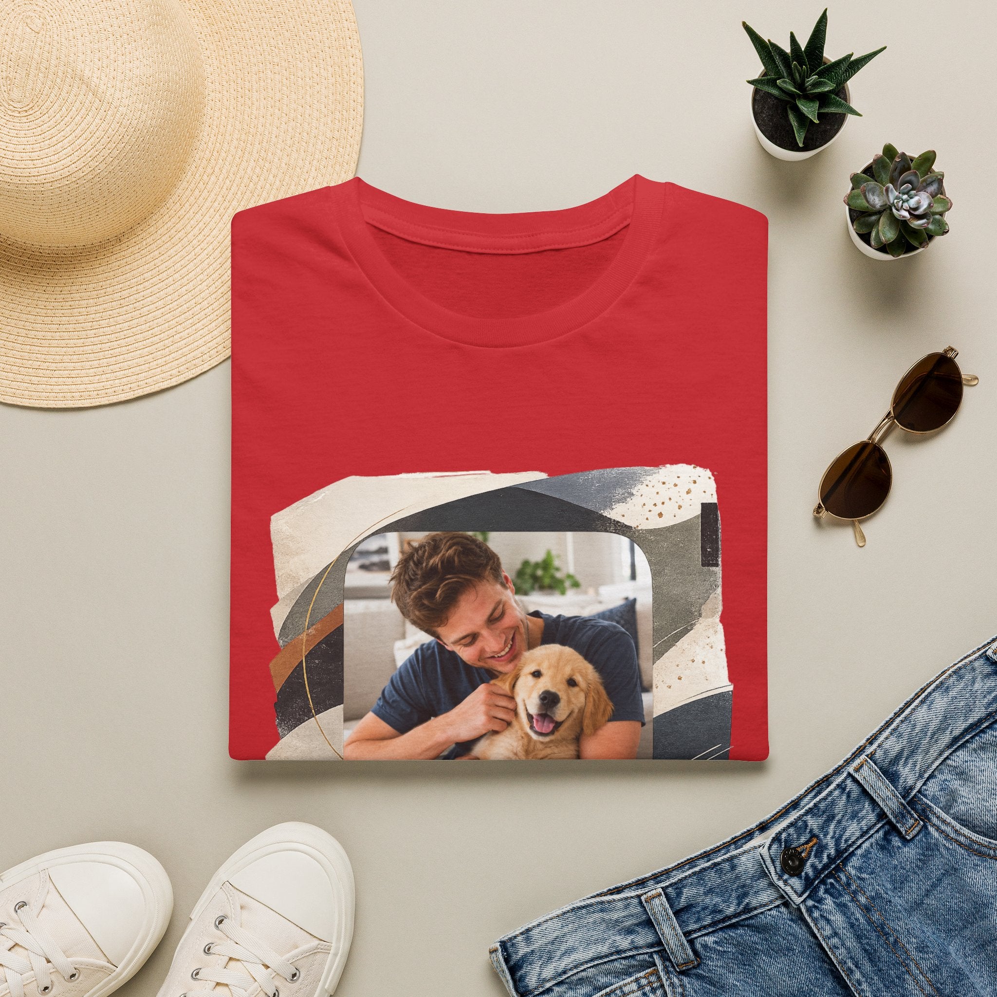 Custom Image "Together Always" - Unisex T-Shirt