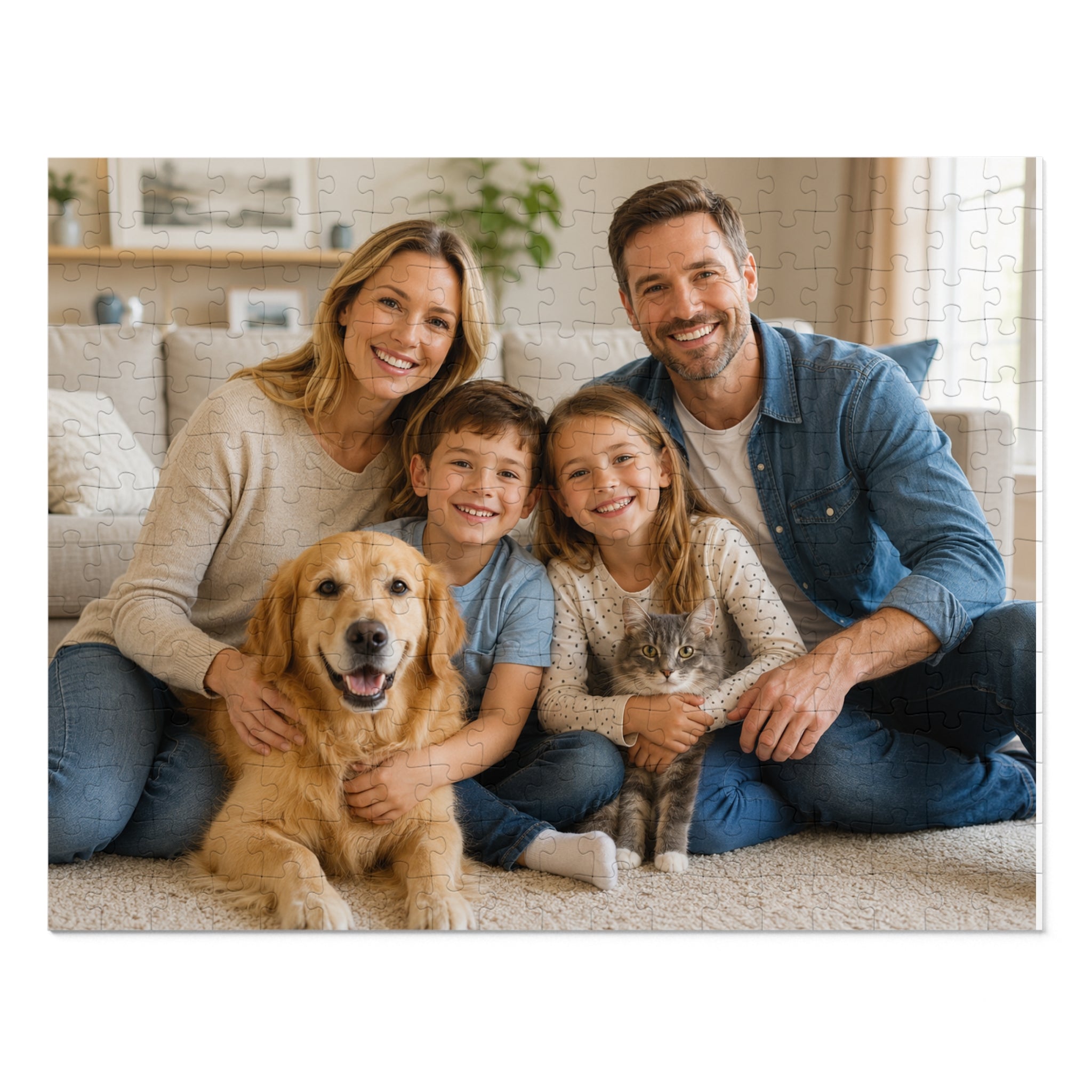 Personalized Jigsaw Puzzle (Tin Gift Box)