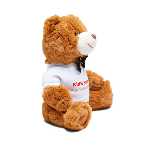 Custom Kid's Name & Message (Teddy Bear Gift)