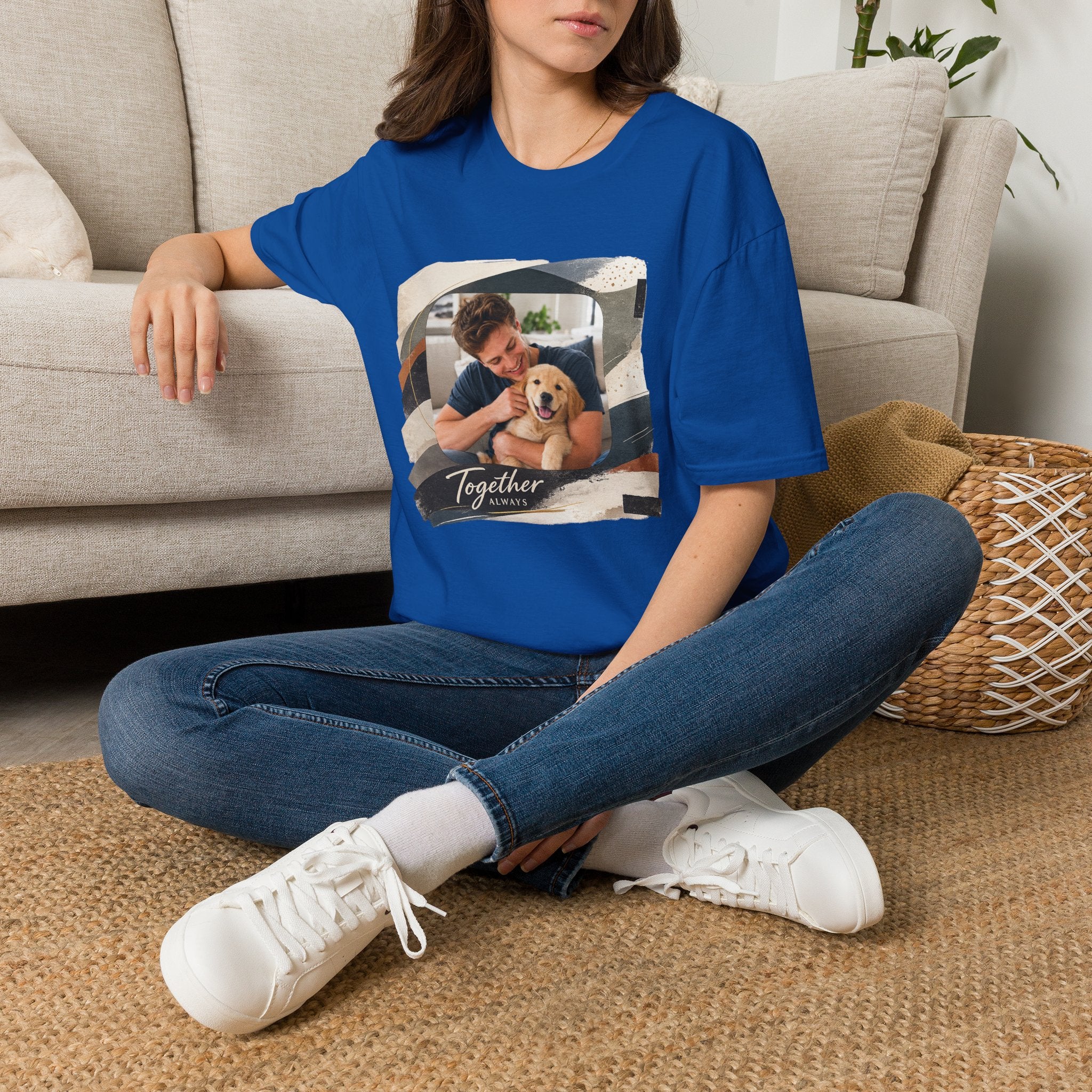 Custom Image "Together Always" - Unisex T-Shirt