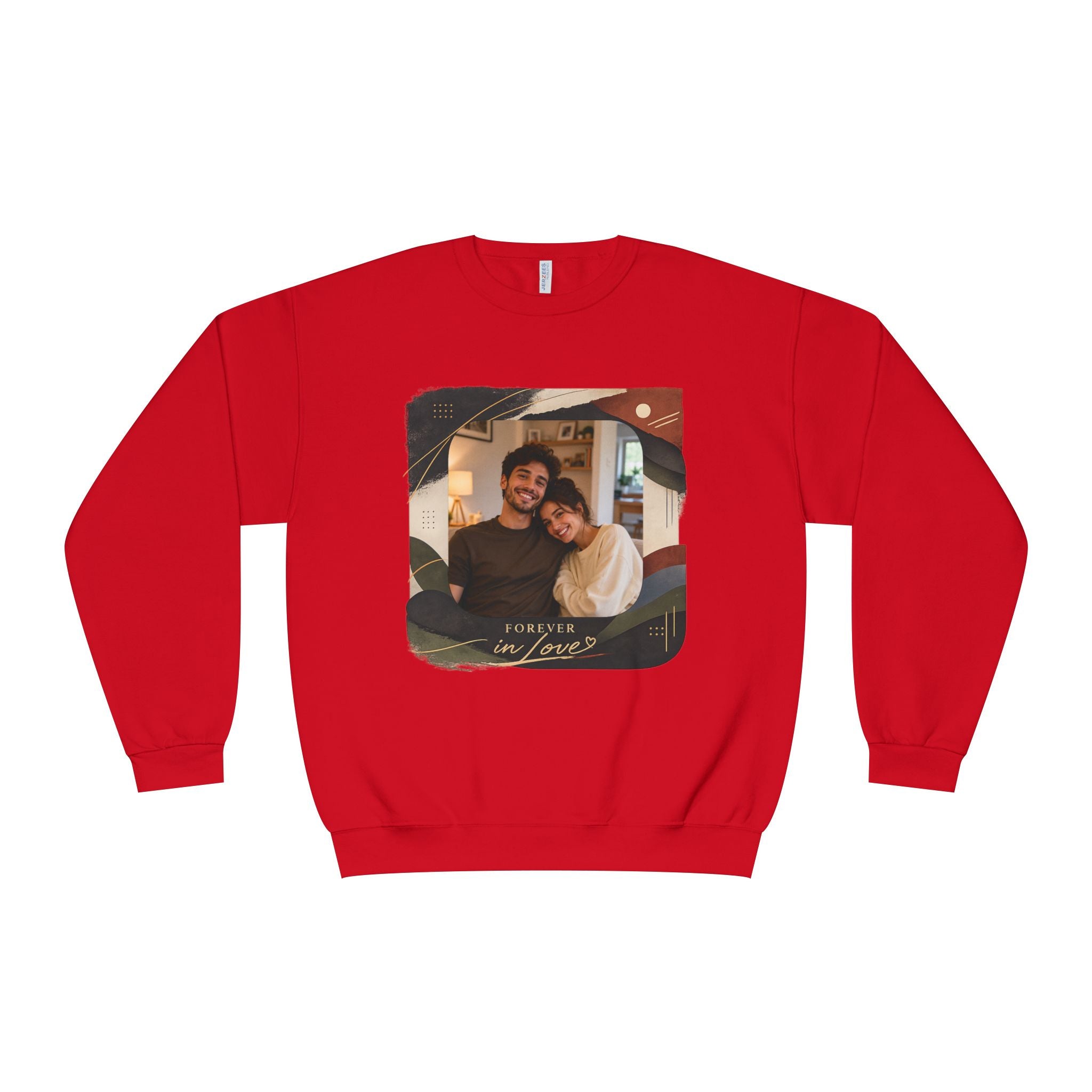 Custom Photo "Forever in Love" - Unisex Sweatshirt
