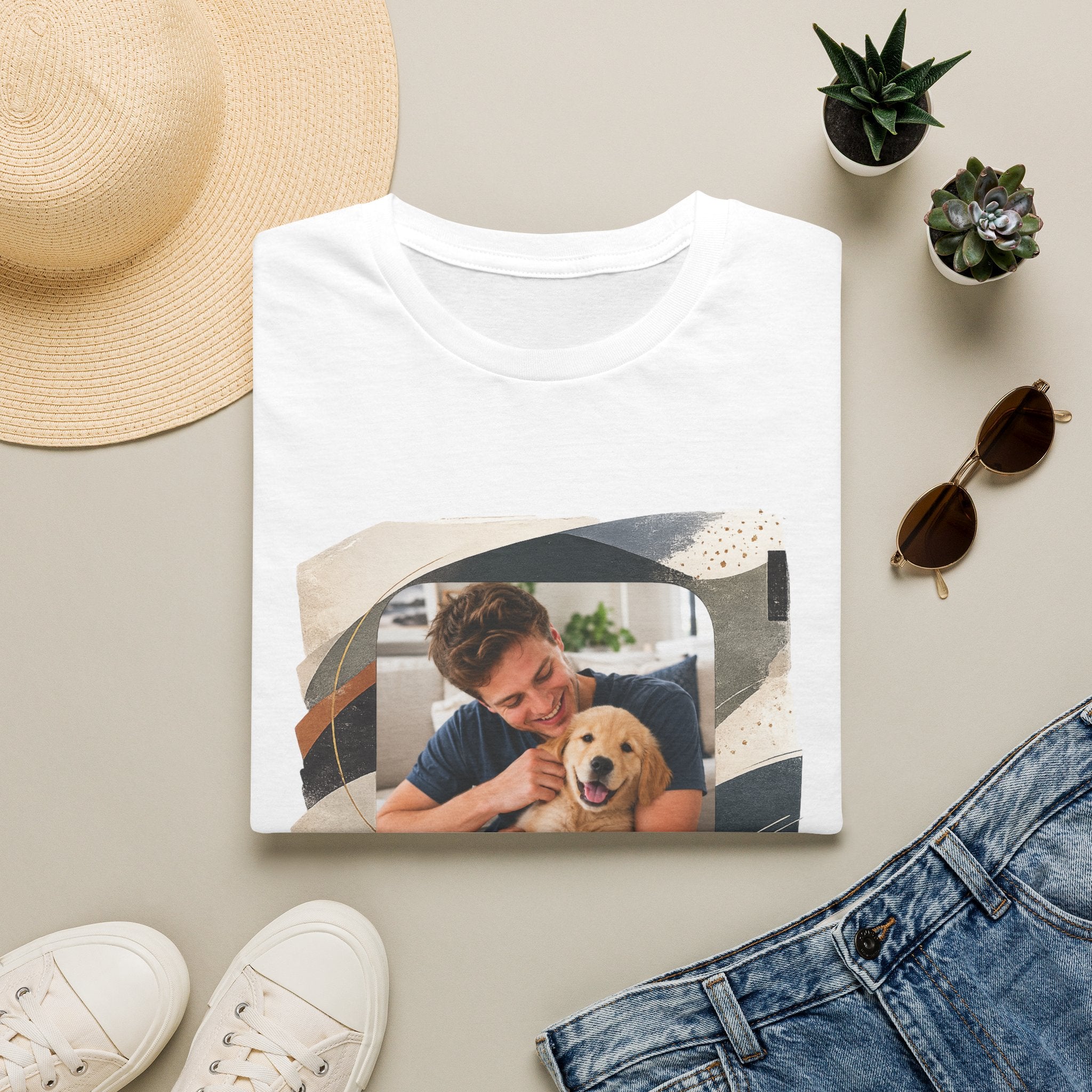 Custom Image "Together Always" - Unisex T-Shirt
