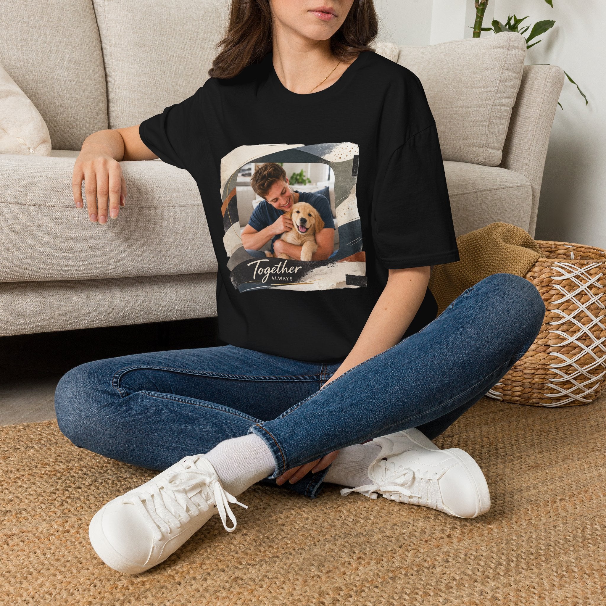 Custom Image "Together Always" - Unisex T-Shirt