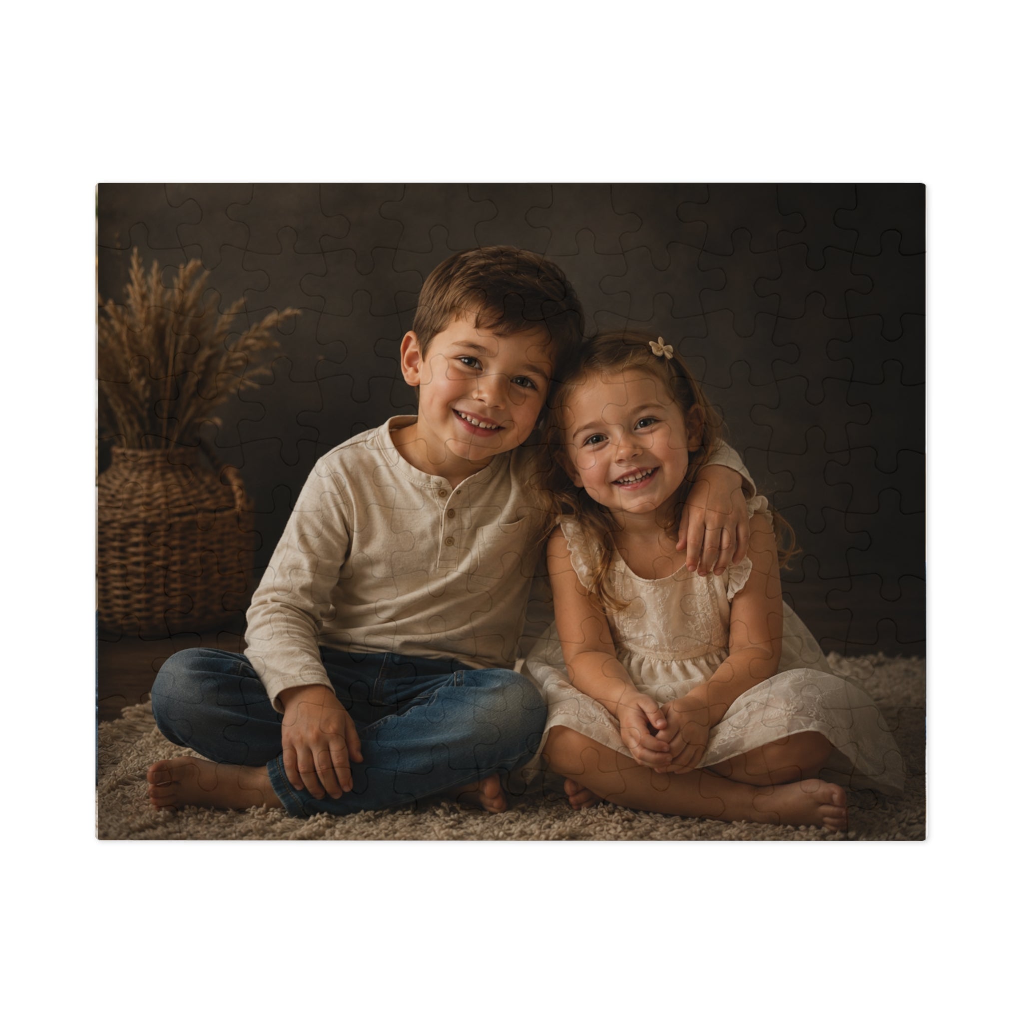 Personalized Jigsaw Puzzle (Tin Gift Box)