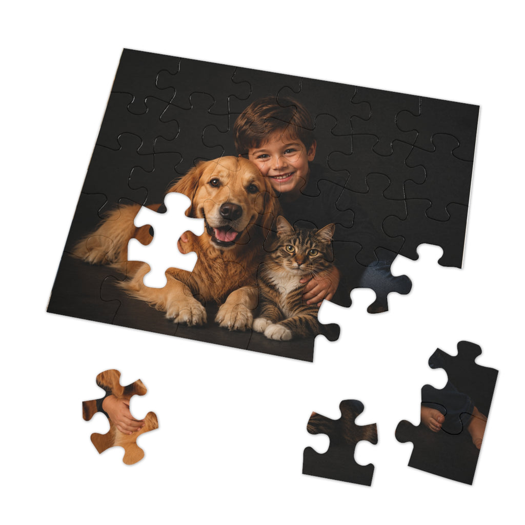 Personalized Jigsaw Puzzle (Tin Gift Box)