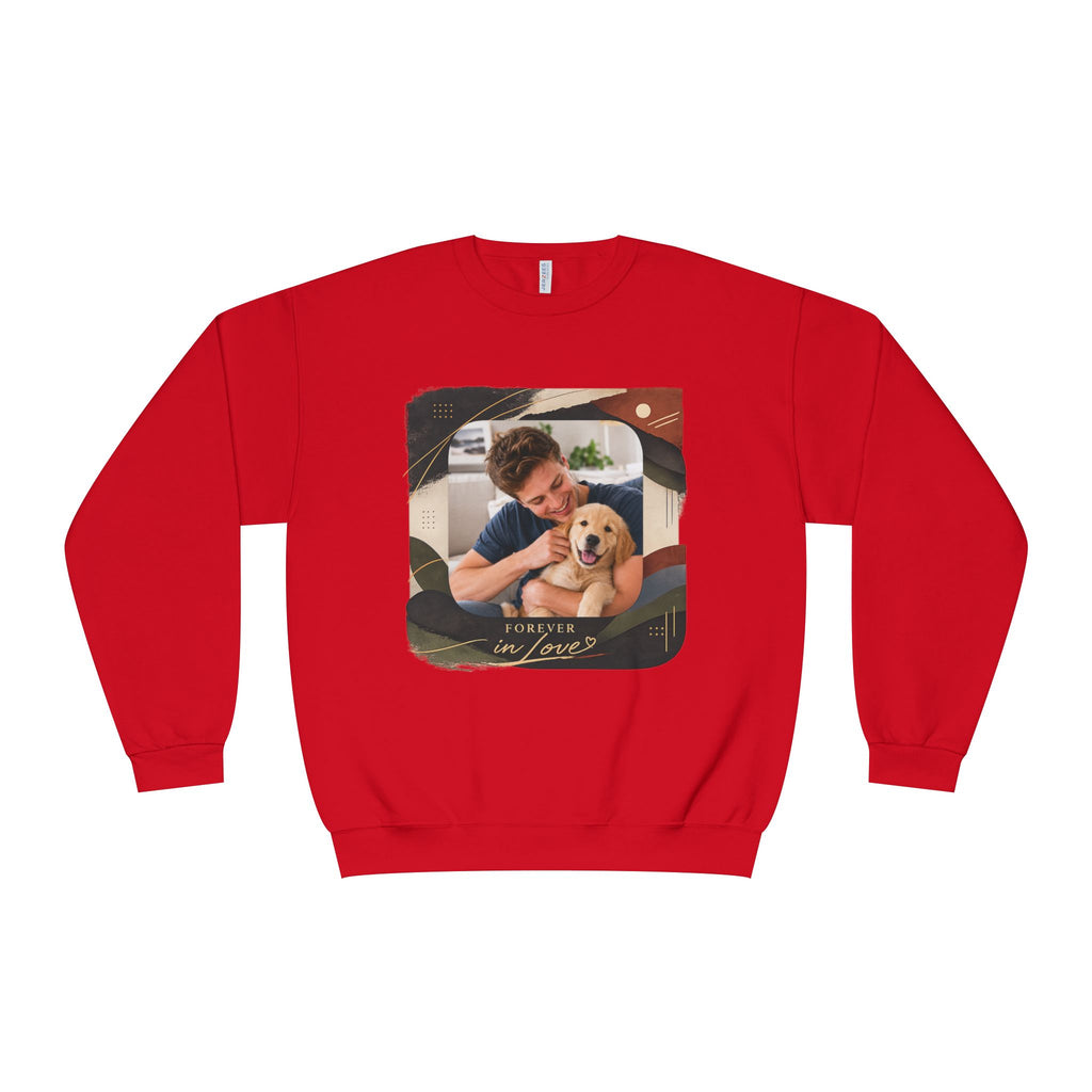 Custom Photo "Forever in Love" - Unisex Sweatshirt